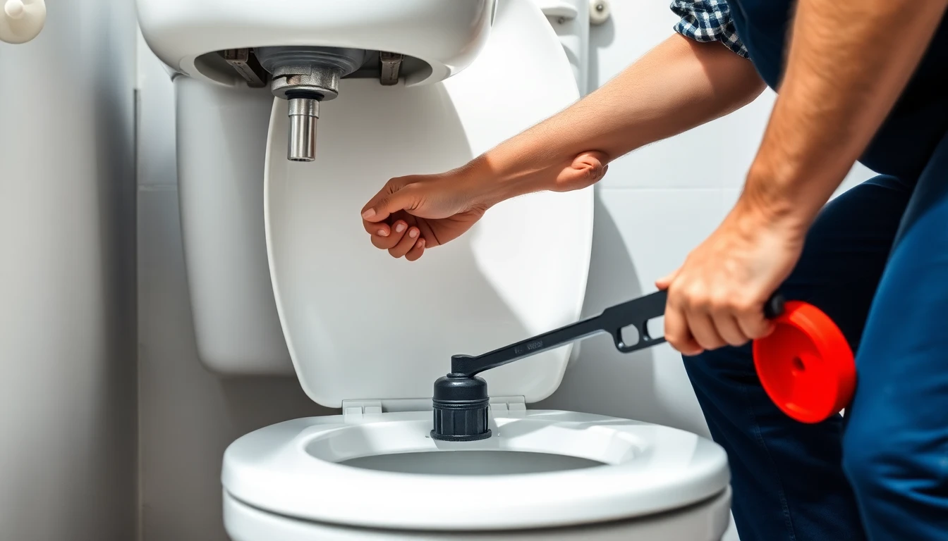 Toilet repair